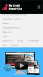 Mobile Screenshot of mycreditrepairsite.com